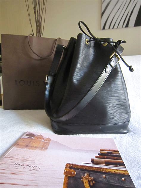 louis vuitton noe epi black|Louis Vuitton epi crossbody.